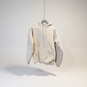 Comfrt Women's Airplane Mode Travel Cream Hoodie